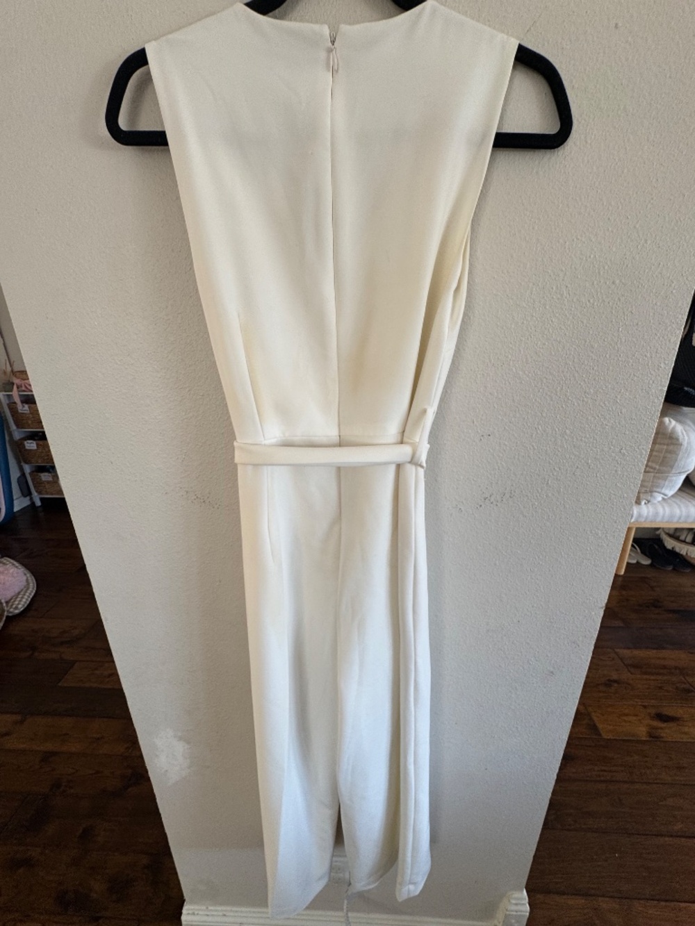 Vince Camuto White Sleeveless Jumpsuit Size 4 - Picture 5 of 7
